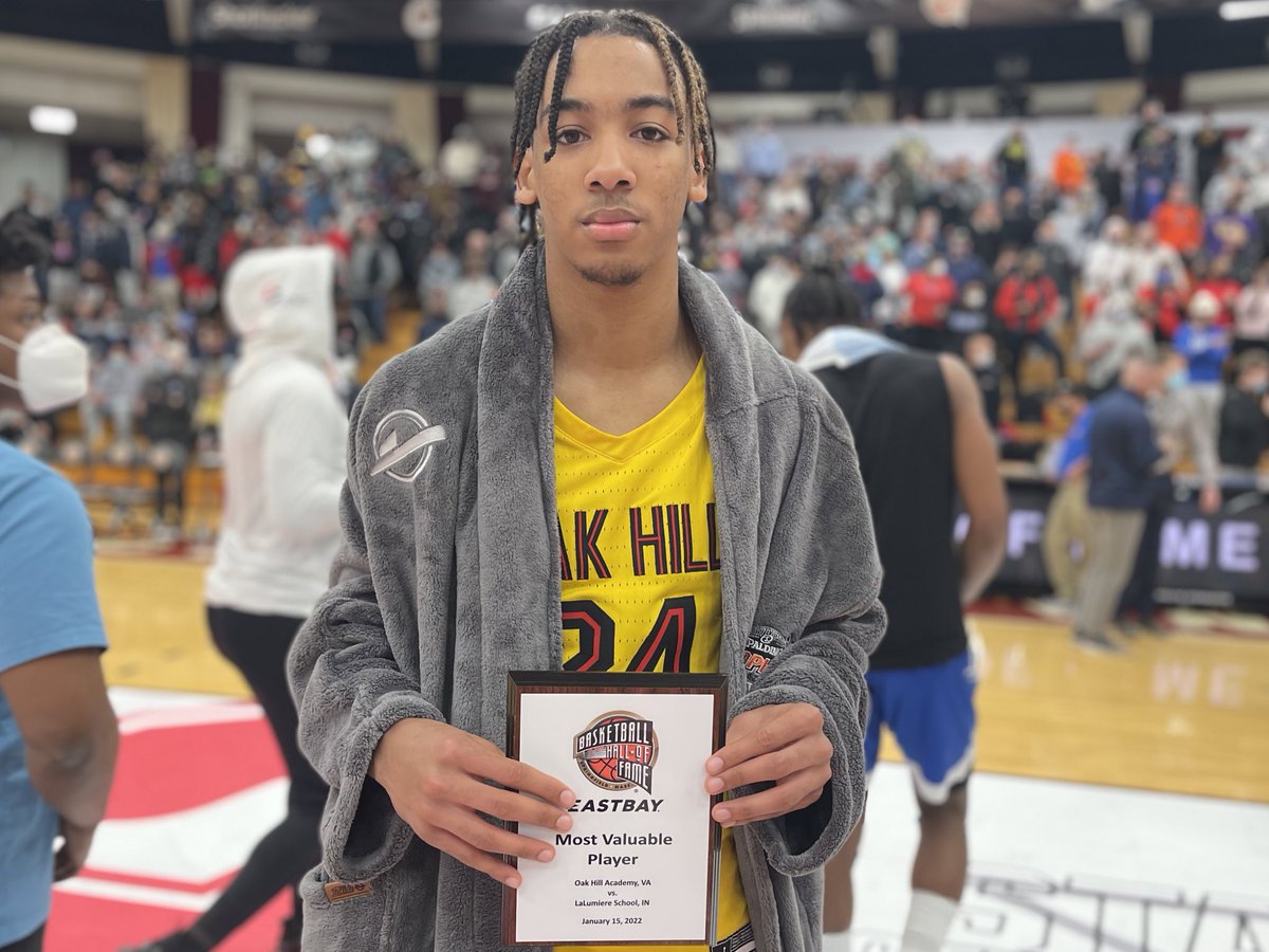 ELITE High School Scouting (@elitehsscouting) on Twitter photo FINAL
Oak Hill (VA) 66
<a href="/LaLuBasketball/">La Lumiere Boys Basketball</a> 61
Top unsigned ‘22 Judah Mintz (📷) with a typically explosive + efficient scoring outing en route to 22pts. Also in double figures were ‘23 Caleb Foster (Duke) + ‘22 Devin Ree (LSU).
‘22 JJ Starling (Notre Dame) outstanding in the loss FINAL
Oak Hill (VA) 66
<a href="/LaLuBasketball/">La Lumiere Boys Basketball</a> 61
Top unsigned ‘22 Judah Mintz (📷) with a typically explosive + efficient scoring outing en route to 22pts. Also in double figures were ‘23 Caleb Foster (Duke) + ‘22 Devin Ree (LSU).
‘22 JJ Starling (Notre Dame) outstanding in the loss