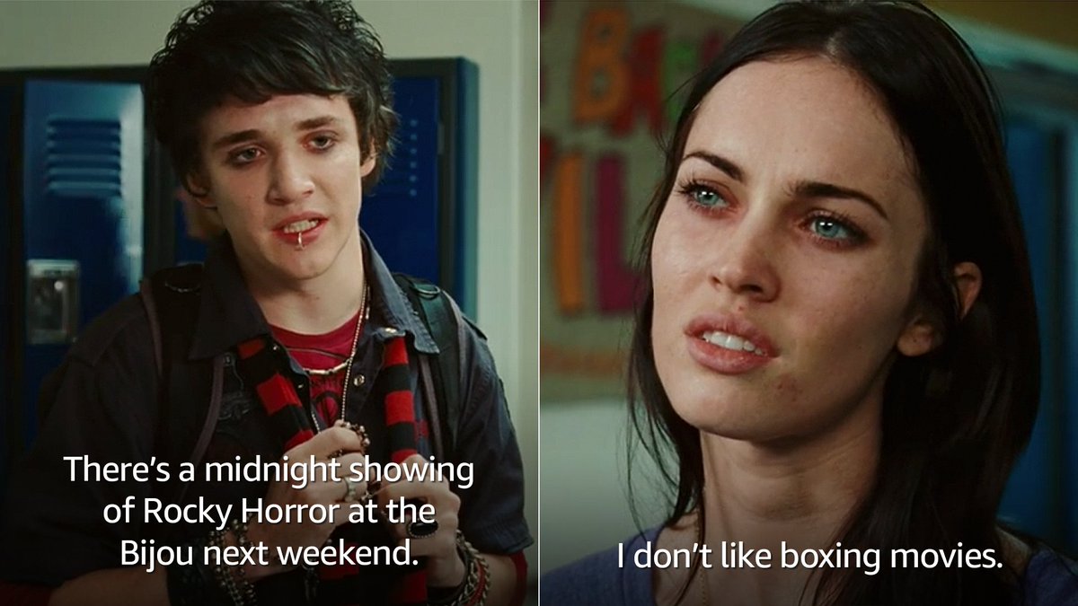PrimeVideo's tweet photo. I just know Jennifer Check’s Letterboxd goes crazy. https://t.co/fcKjxD1Pg3