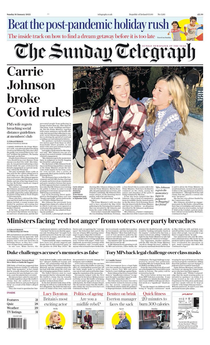 ThatTimWalker's tweet image. Looks like Johnson has decided to throw his wife under the bus.