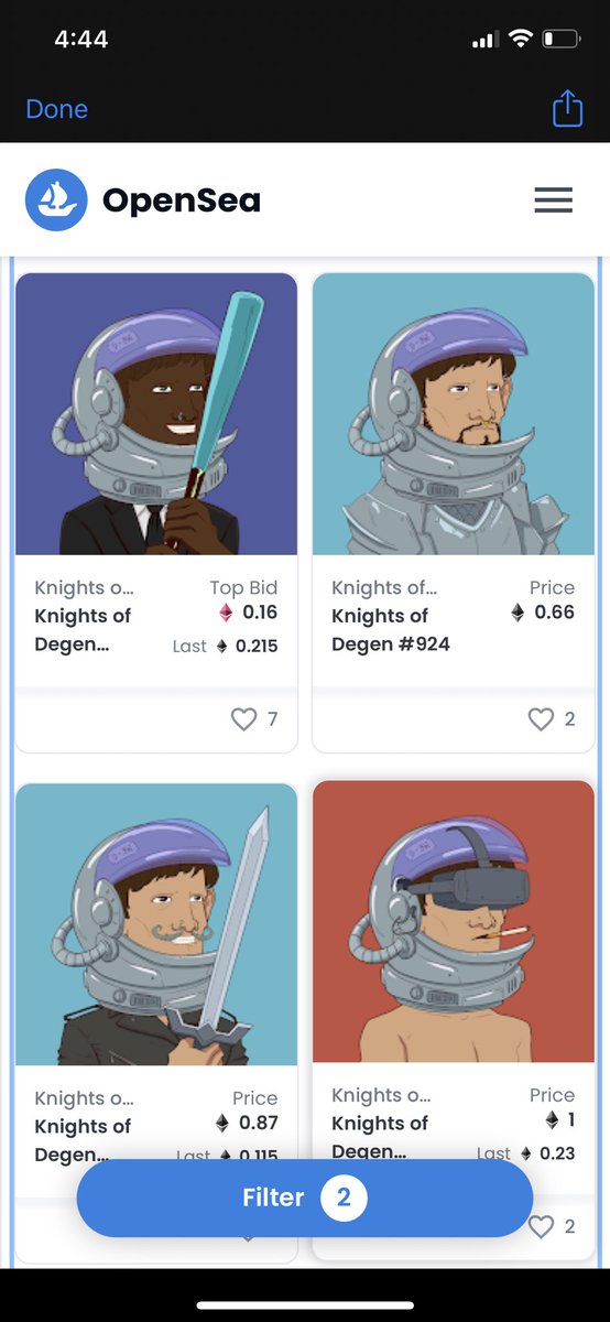 Where did all of the space helmets go?
<a href="/DegenSalesBot/">Knights of Degen Sales Bot</a> <a href="/knightsofdegen/">Knights of Degen</a>