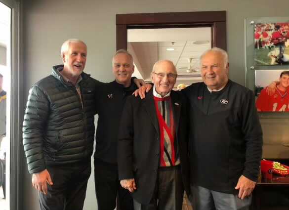 MarkRicht's tweet photo. It’s an honor to be a part of this group! There’s just something about Athens.  We’re missing Kirby but he was busy! LOL! https://t.co/SfMIO26Mdp