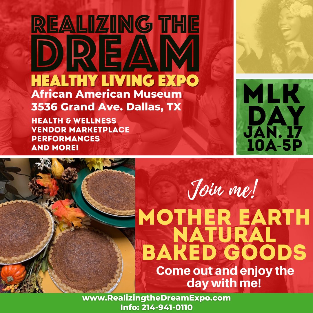 marv_a_lous's tweet photo. 5th Annual Realizing The Dream Healthy Living Expo
Jan. 17, 2022, from 10am to 5 pm
at the African American Museum, 3536 Grand Ave.
Come get your COVID Vaccine, get tested, win prizes and more. Here are our Vendors
@MabelsAfroBeads #MotherEarthNaturalBakedGoods https://t.co/IVWYWJsEcp