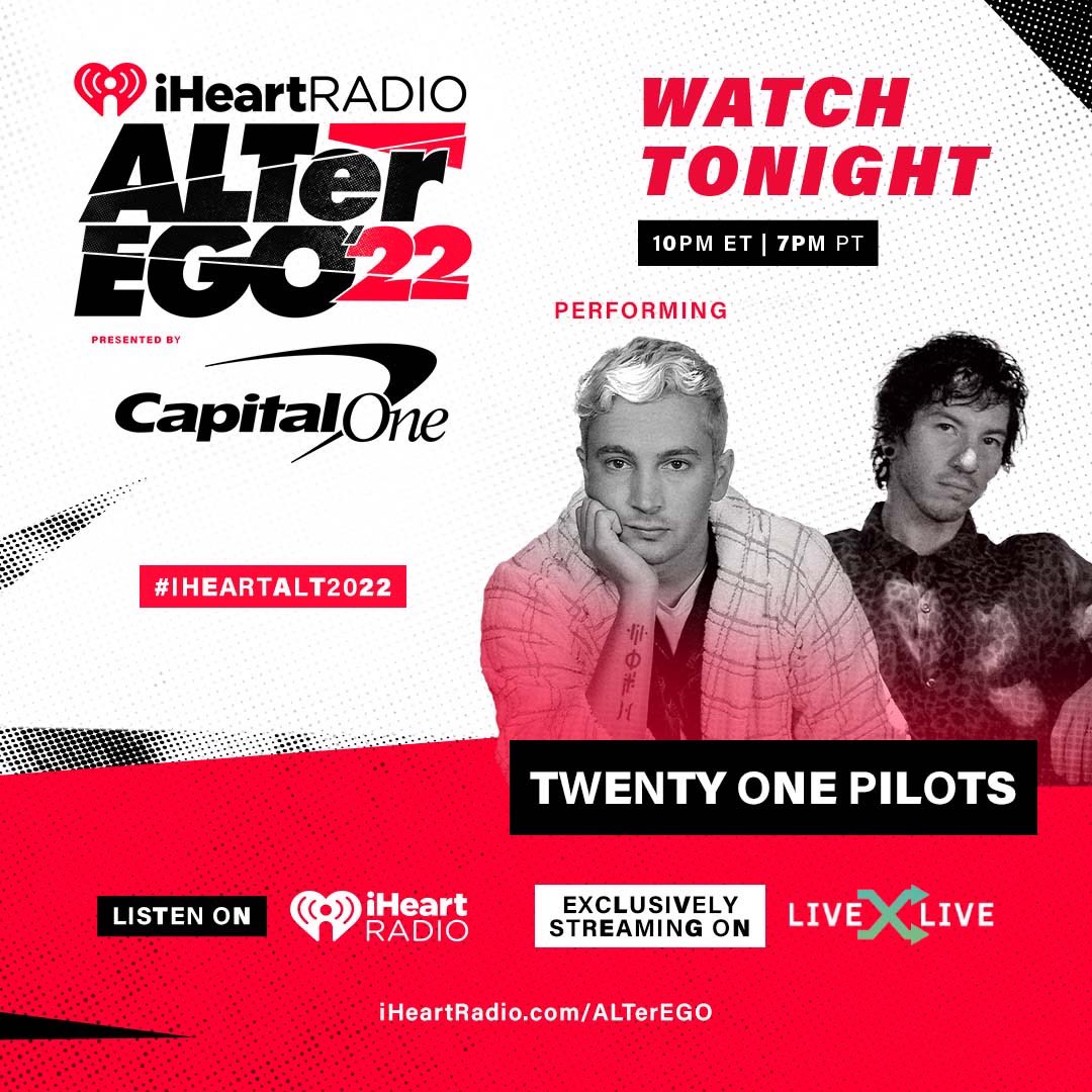 tonight we are playing <a href="/iHeartRadio/">iHeartRadio</a>'s ALTer Ego <a href="/livexlive/">LiveOne</a> ihr.fm/iHeartALT2022 #iHeartALT2022