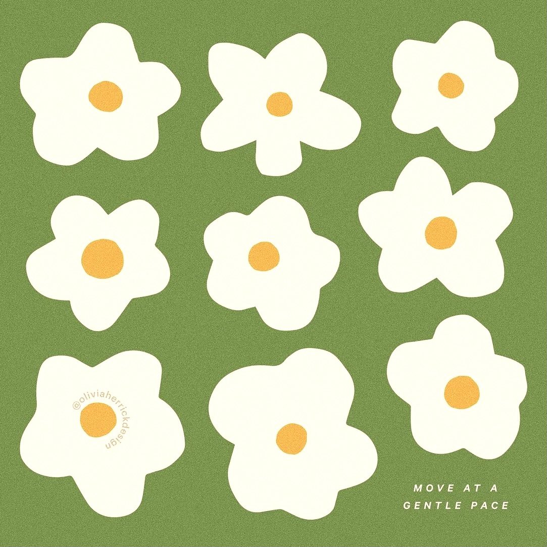 Move at a gentle pace. Good things take time

Image: instagram.com/oliviaherrickd…