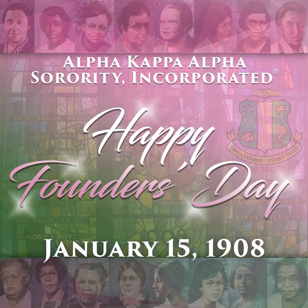 KimCounselor1's tweet photo. Happy Founders’ Day to my beautiful Soros of Alpha Kappa Alpha Sorority, Incorporated💕💚💕💚We proudly celebrate 114 years of sisterhood and service, as we pay homage to the Founders’ of our illustrious organization. #AKA1908
#OmicronTauOmega #SpringforExcellence https://t.co/suKTAoSLbi