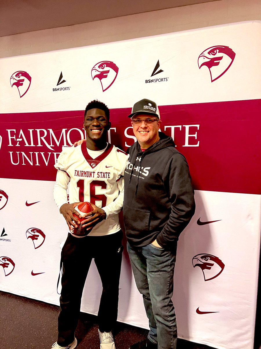 I’m announcing my commitment to <a href="/FairmontStateFB/">Fairmont State Football</a> I want to thank my coaches, family, and teammates for the love and support. I especially want to thank my mom, I wouldn’t be where I am today with out her❤️<a href="/LakeBraddockFB/">Lake Braddock 🏈</a> <a href="/mdoc376/">Coach Doc</a> <a href="/ScottMcKellam/">Scott Richardson</a> <a href="/mill2829/">Brian Miller</a> @Coach_Rob_FSU <a href="/coachkrd/">Kevin “Duffy” Doherty</a>