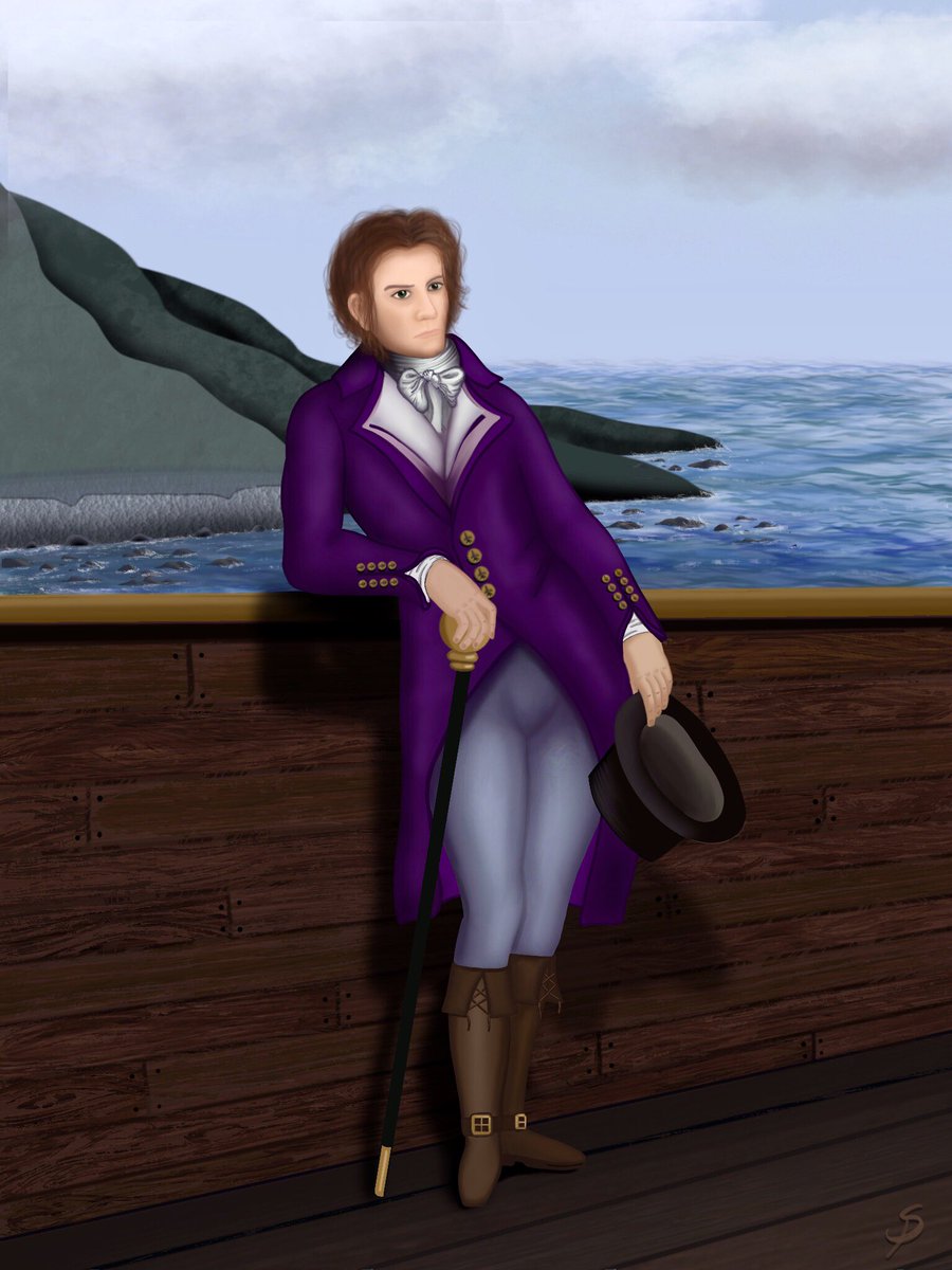 Mrs_Pritchard_'s tweet photo. #2022creativitychallenge
Week 3: Count
The Count of Monte Cristo (sailing back to France to exact his revenge).
I try to avoid drawing people but this was the first thing I thought of for Count, & I wanted to try it.
Made with #procreate https://t.co/nygpavu3ei