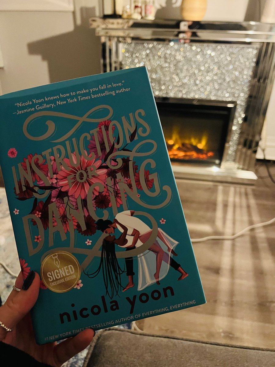 “Happiness is tricky. Sometimes you have to fight for it. Sometimes, though — the best times — it sneaks up behind you, wraps an arm around your waist and pulls you close.” 💜<a href="/NicolaYoon/">Nicola updates</a>