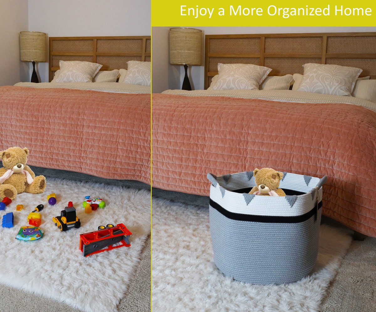 25% limited time off XL size that could fit in all the toys in kids room amazon.com/Modish-Store-B…