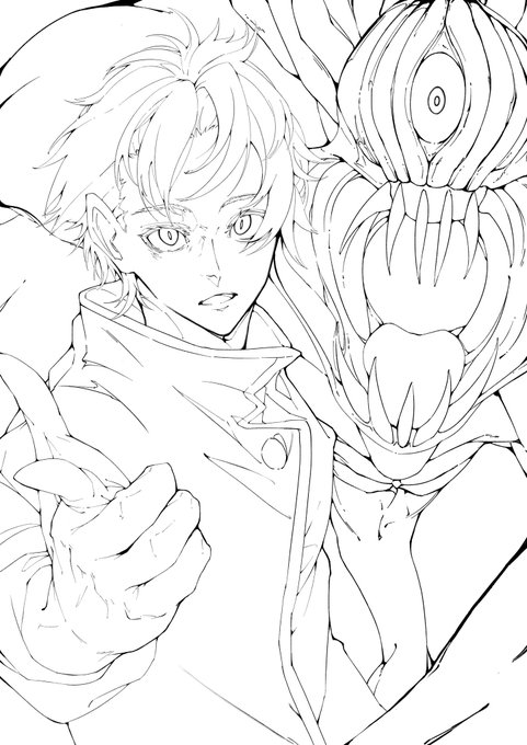 線画♪
#呪術廻戦劇場版0 #イラスト 
#呪術廻戦ファンアート 