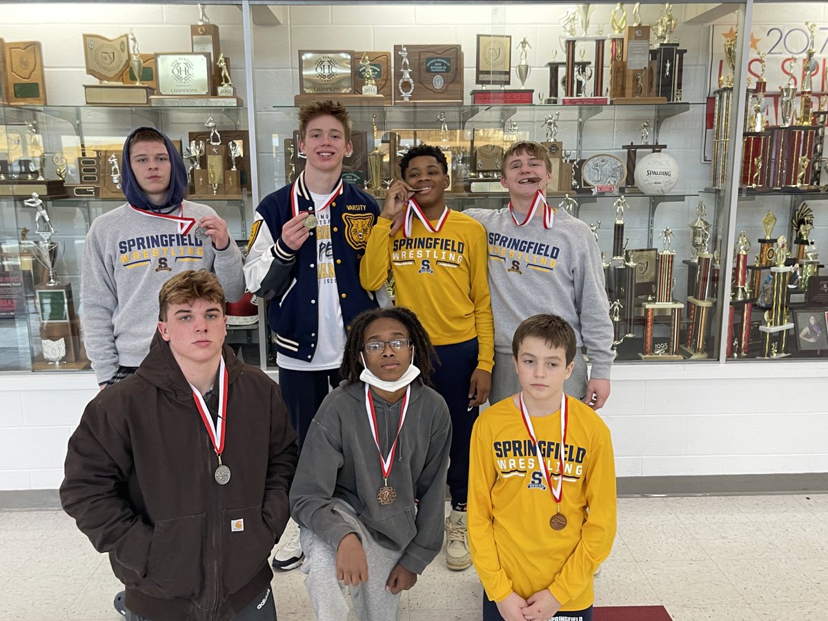 Congrats to the Wildcat wrestling team who placed 5th the 16 team Triad Invitational today. Yost and Cunningham were 1st. Wells &amp; Sherrock were 2nd. Lawson, Lamar, &amp; Sheppeard were 3rd. Great job Wildcats!