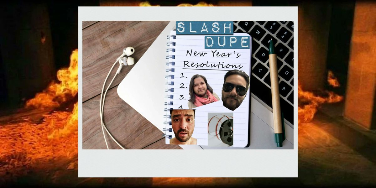 SlashDupe's tweet photo. New Year, New Low: JUST LOOK AT THAT POSTER!! Our worst work yet? With the New Year already in the past #SlashDupe look to share with you our 2022 Film Resolutions..
Listen on Spotify https://t.co/NEjGHvLg2I &amp; Apple https://t.co/PBlI4DKYAj
#PitchPlease #Resolutions #2022 #NewYear https://t.co/5lnuIvsRSM
