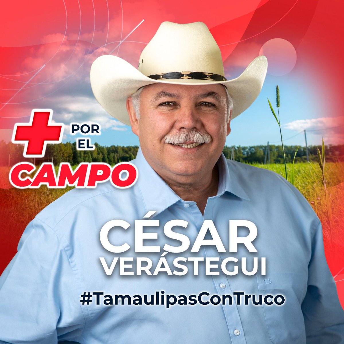 CNC_CEN's tweet photo. En la CNC #YoConTruko.
Nuestro respaldo a César Verástegui, Precandidato al Gobierno de Tamaulipas.
El campo tamaulipeco tendrá un gran aliado.
Los campesinos lo merecen. #TamaulipasConTruco
#SiempreAdelante https://t.co/zA6S0eHK5J