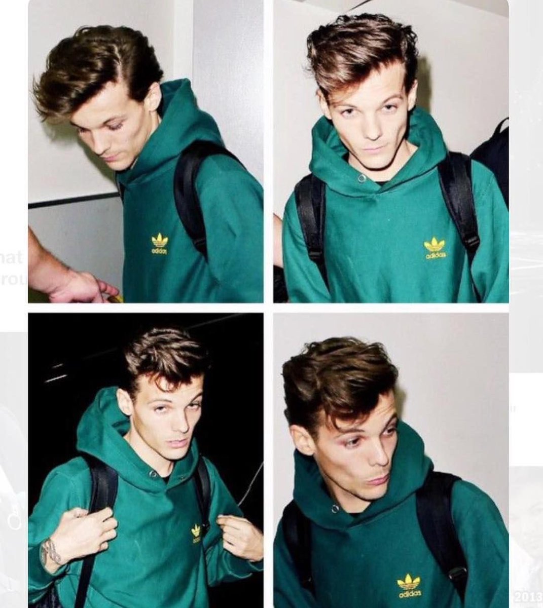 jothaniel's tweet photo. @LOUISARCHlVE Any photo from this day. I celebrate this day as a national holiday every year, it’s in my calendar as “The Day Louis Wore the Green Hoodie at The Airport” https://t.co/GRJ7CaZ8F8