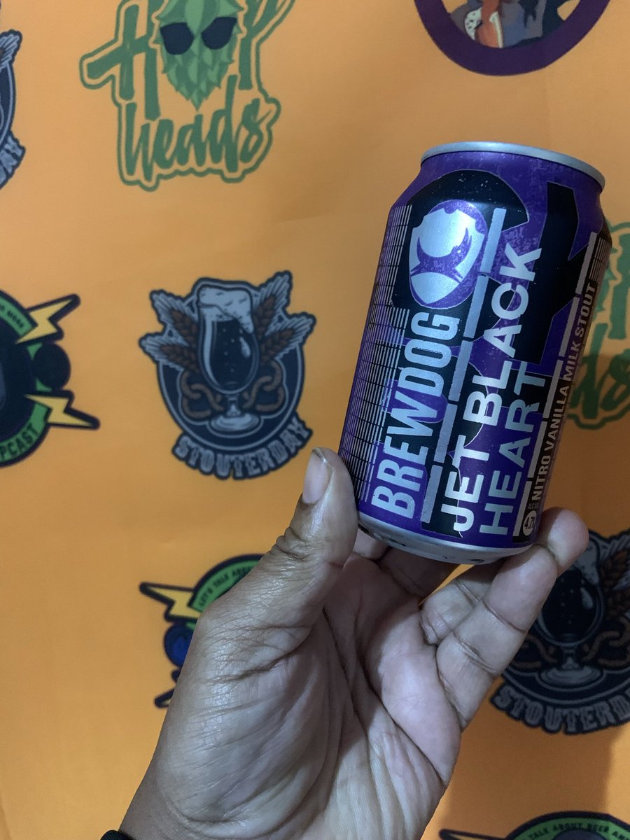 Hopheadschannel's tweet photo. Some #JetBlackHeart #NitroMilkStout Stay Tuned #stouterday by #HopHeads we just love #craftbeer https://t.co/zpQjsaRjgt
