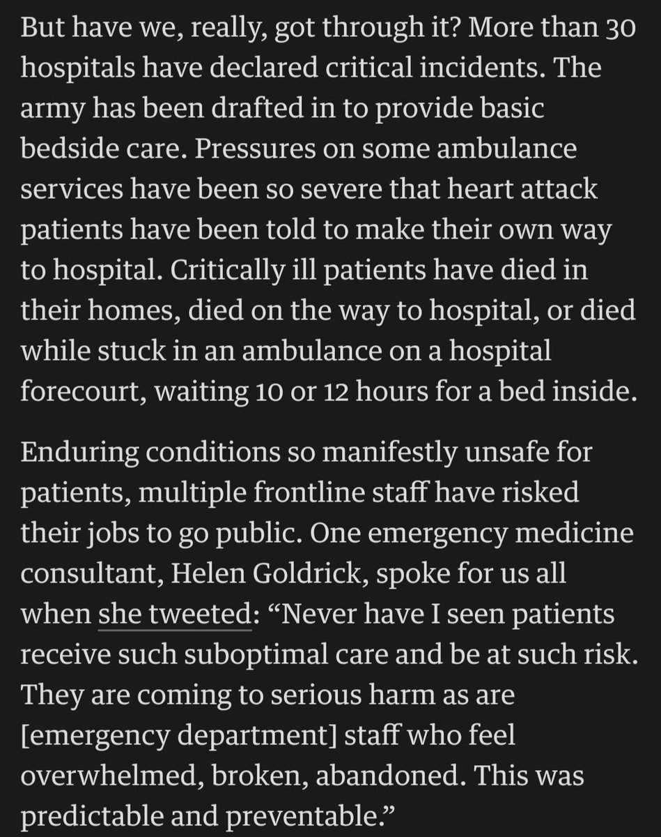 Please read this by <a href="/doctor_oxford/">Dr Rachel Clarke</a> 

We tell ourselves it's fine if it means nothing needs to change. But it's not fine. 

theguardian.com/commentisfree/…