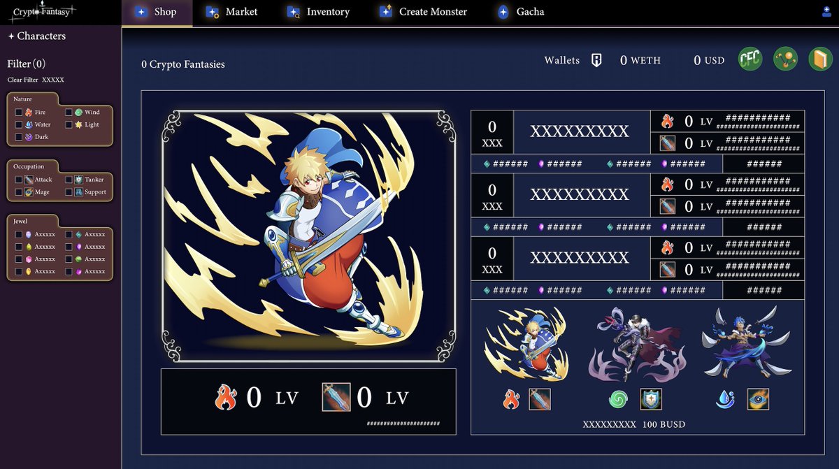 _CryptoFantasy's tweet image. Hello dear heroes🦸‍♂️

I will show you the test page on the web.
NFT antiques and launch pads will be added here.
Please look forward to the update✨
#CryptoFantasy $CFC #GameFi #PlayToEarn #NFTGame