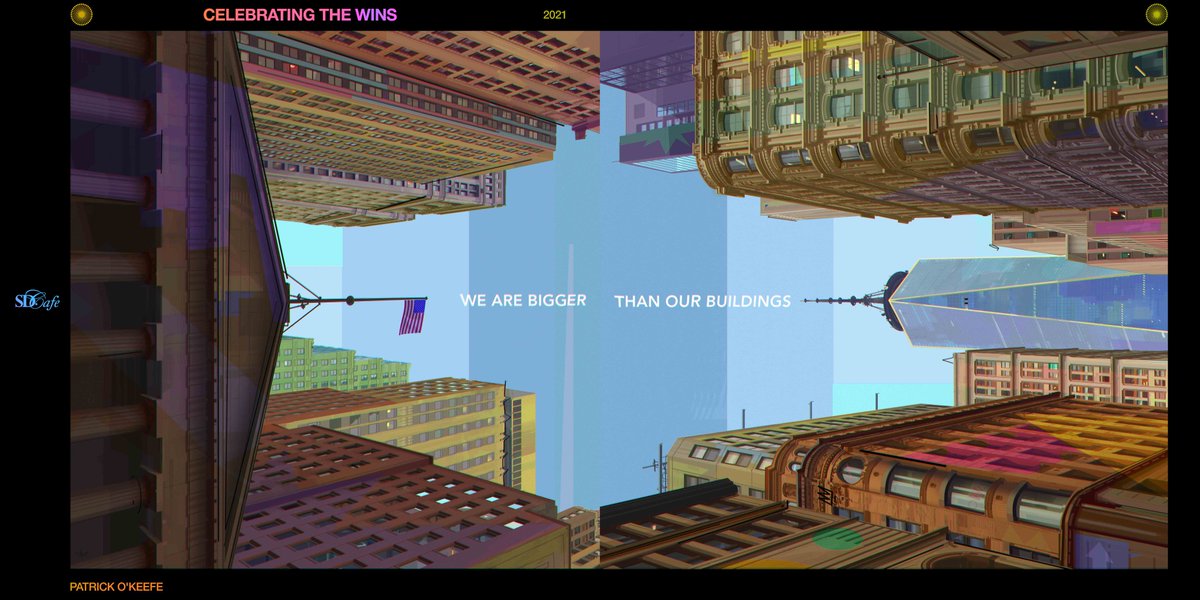 MagicEden's tweet image. We're auctioning a 1/1 by @okeefe_artist x @sdcafe_nyc on Jan 17.

"We think it's the cities we're from that define us, when truly it is us who define our city. We are bigger than our buildings."