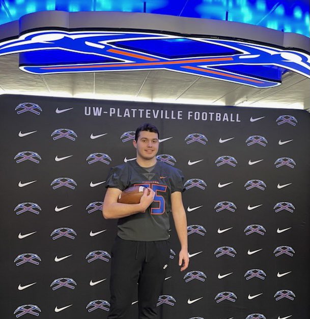 After an incredible visit at UW - Platteville, I am thankful to receive an offer. <a href="/CoachBauder5/">Dan Bauder</a> <a href="/Ryan_Munz/">Ryan Munz</a> <a href="/UWPlattFootball/">UW-Platteville Football</a> <a href="/DeepDishFB/">DEEP DISH FOOTBALL</a> <a href="/EDGYTIM/">Timothy “EDGYTIM” OHalloran</a> <a href="/CoachBigPete/">Peter "Coach Big Pete" Leinweber</a> <a href="/FootballVH/">Cougar Football</a>