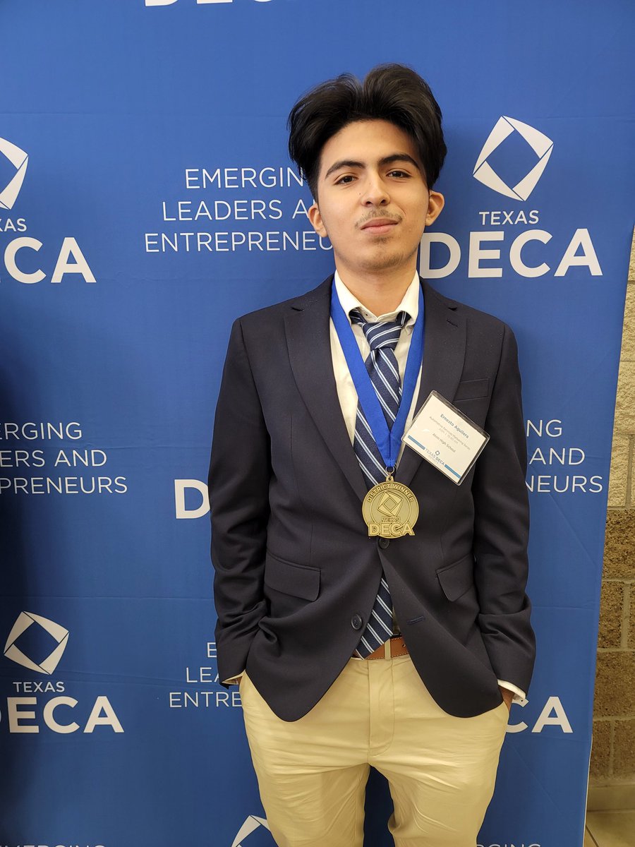Congratulations Ernesto Aguilera for advancing to state competition for Automotive Services Marketing!!