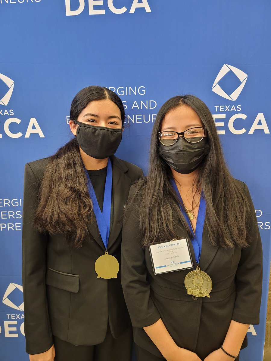 Congratulations Esmeralda Tapia and Alessandra Guerrero for advancing to state competition for Sports and Entertainment Marketing!!