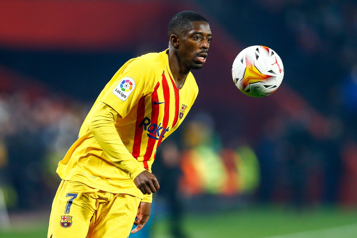 ActuFoot_'s tweet photo. 🔴 Le Barça a annoncé à Ousmane Dembélé que l’offre de prolongation est retirée.

Sa clause est baissée dès aujourd’hui.

Le club a communiqué au joueur qu'il ne jouera plus pour le Barça. ❌

(@gerardromero) https://t.co/j6J4n2hUXY