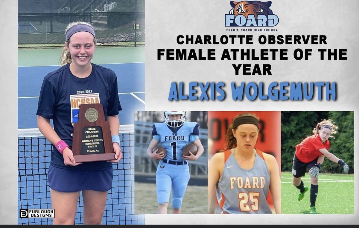 Congratulations Alexis!! <a href="/Copas_Crazies/">Copas Crazies</a> <a href="/FTFtigers/">Fred T. Foard HS</a> @ccs1athletics <a href="/FTFWomensSoccer/">Foard Womens Soccer</a> <a href="/ladytigerswbb/">Fred T. Foard Women’s Basketball</a> <a href="/FoardFootball/">Fred T. Foard Football</a>