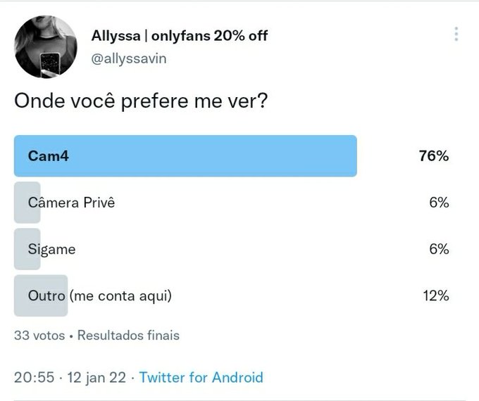 Gente, qual seria esse outro lugar que voc&ecirc;s votaram e n&atilde;o me disseram? Kkkkk  Preciso de feedback de