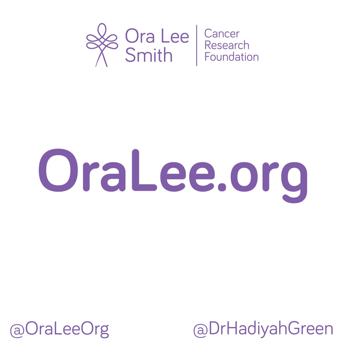 drhadiyahgreen's tweet photo. Check out our website and see how we are different from any other cancer research foundation. Our solution WORKS!
🙏🏾Join our journey
👉🏾https://t.co/HAac7za48l
👉🏾Text ORA to 71777
👉🏾CashApp/Venmo -- OraLeeFoundation
#LetsMakeCancerHistory #AnswerToCancer https://t.co/QlJFvrdpOV