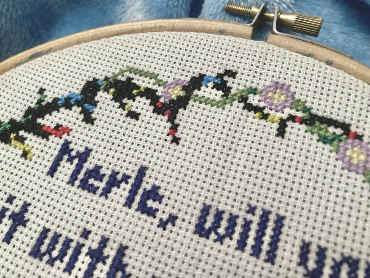 indridmothman's tweet photo. Finished my Candlenights gift for @/sexiernarcissus over on tumblr, but I thought I’d post it here as well! They said they liked John x Merle and drama, so I drafted up and stitched this embroidery piece!!
@CandlenightZone https://t.co/JyN6Fz4co1