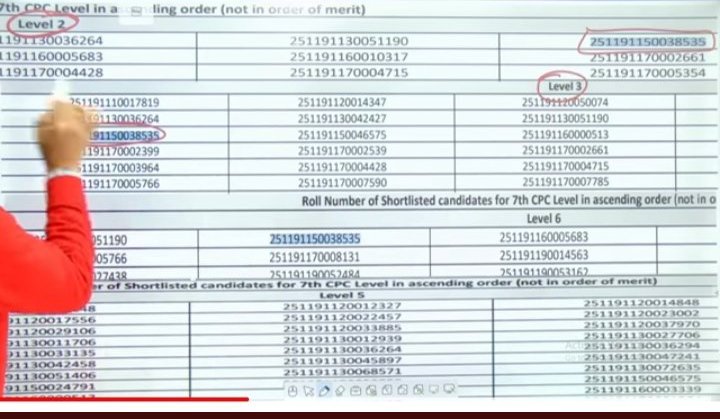 kr36meena's tweet photo. #RRBNTPC  @narendramodi @AshwiniVaishnaw 
How scam is possible in rrb CBT-1 result..👇👇
Same student is passed in each level but he/she takes only one seat , 3 or 4 seat will be empty RRBNTPC  must release revised result 

#RRBNTPC_Scam https://t.co/eImOw6zt8x