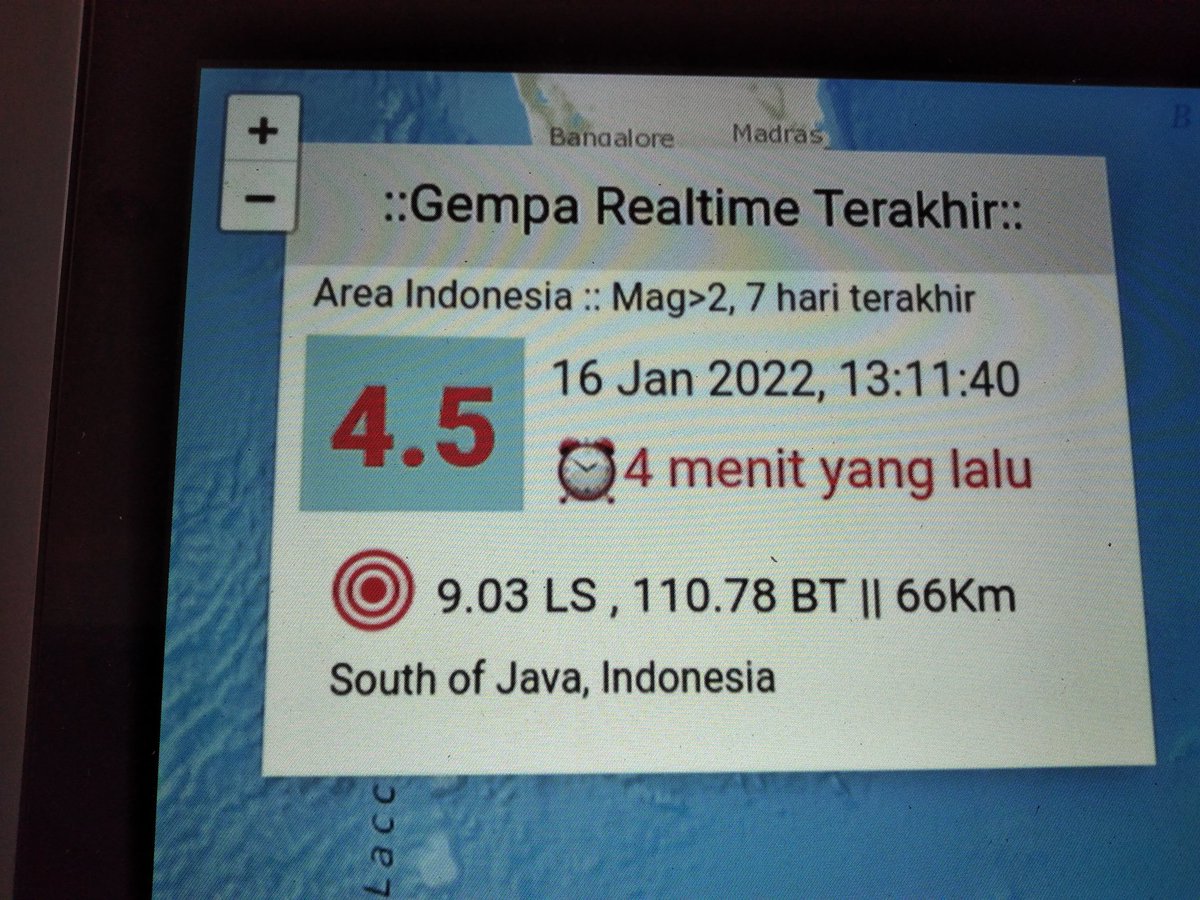 BPBDBantul's tweet photo. Gempa dirasakan di Bantul https://t.co/WX8Ar7984t