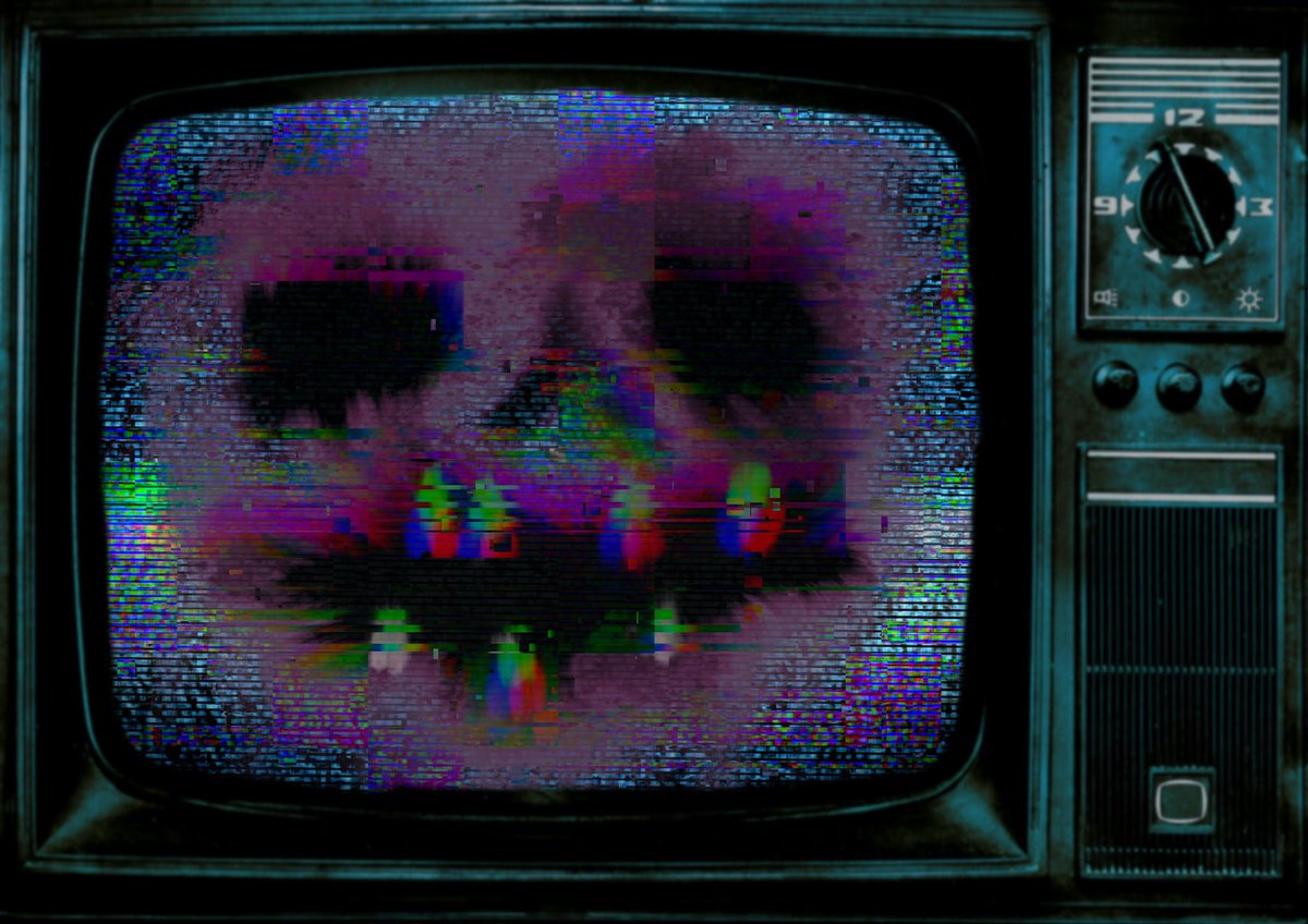VideoV0mit's tweet photo. W̴͙̆̓̈́ȃ̴̡̖͋́̆͜t̸̬̰̔c̶̨͈̣͉͊̄h̸͇̮͎͖͠į̸̟́͂́̈́ṇ̷̈ͅģ̸͖̎ ̴̪͙͇̅Y̶̦͎̰̩̽̑͌ö̸̘́̈́͋̕ȗ̸̖̭ ̴̙̟̱̻̇́̀͂  #horror #creepy #horrorart #digitalart #drawing #glitchart #illustration https://t.co/5ovGh526DA