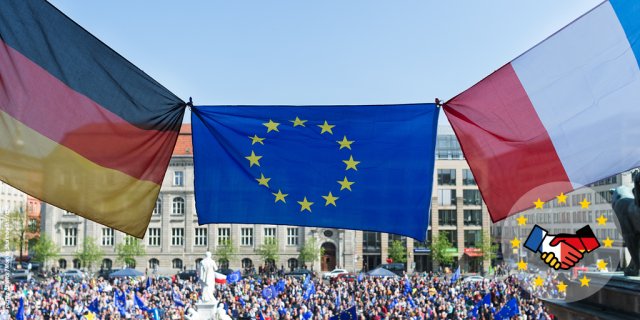 GermanEmbassyBD's tweet photo. Together for the EU: Germany and France stand united to foster a strong #Europe. Together, we resolutely oppose division, disinformation and extremism. We rely on honest dialogue, building bridges and providing fresh momentum. #ViveLaFreundschaft https://t.co/dYDWgu7viB