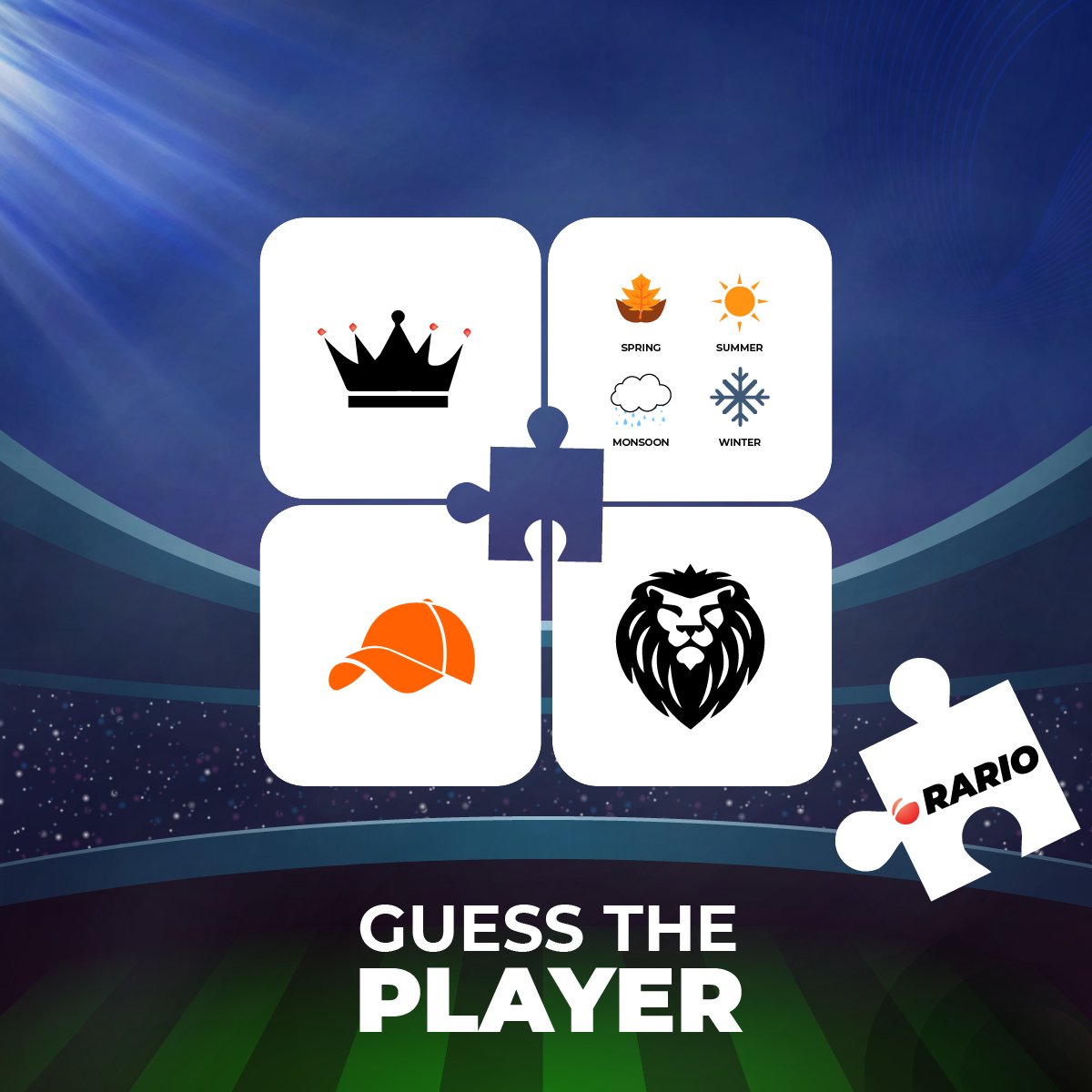 rariohq's tweet photo. 📢GUESS THE PLAYER AND WIN EXCLUSIVE SIGNED MERCHANDISE BY CRICKET LEGENDS📢

Follow these rules👇
✅Follow @rariohq
✅Like and RT this post
✅Share your answers in the comments
✅Tag two friends

#Rario #Contest https://t.co/vjj1yCTDCh