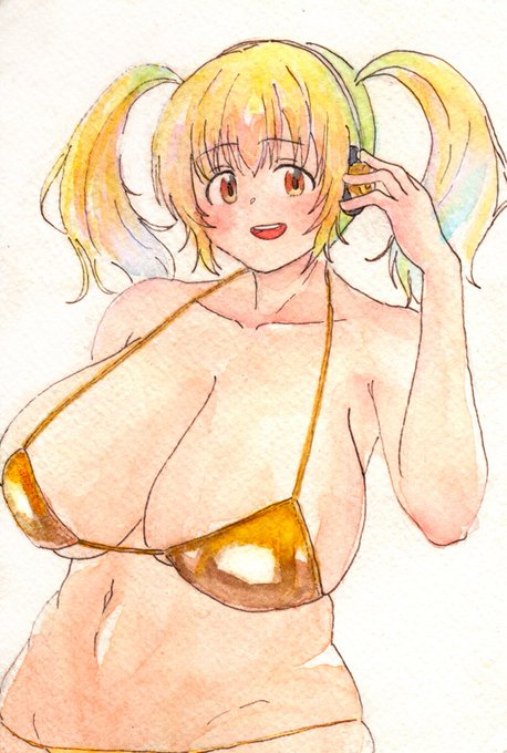 お題箱よりすーぱーぽちゃ子さんです。もっとぽっちゃりさせても良かったかな... 