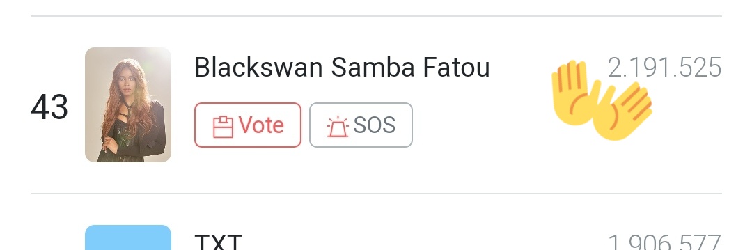bIackswancafe's tweet photo. 📢 - 16.01.22 | FATOU is currently participating in the “March B-Day + Debut” vote on FanPlus. 

We need 5M more votes to get her an AD placed in a subway station in South Korea.

• Voting ends in 22 days

VOTE HERE: https://t.co/LarReosA9V

#BLACKSWAN #블랙스완
@blackswan_drent https://t.co/OmU0CL9PyO