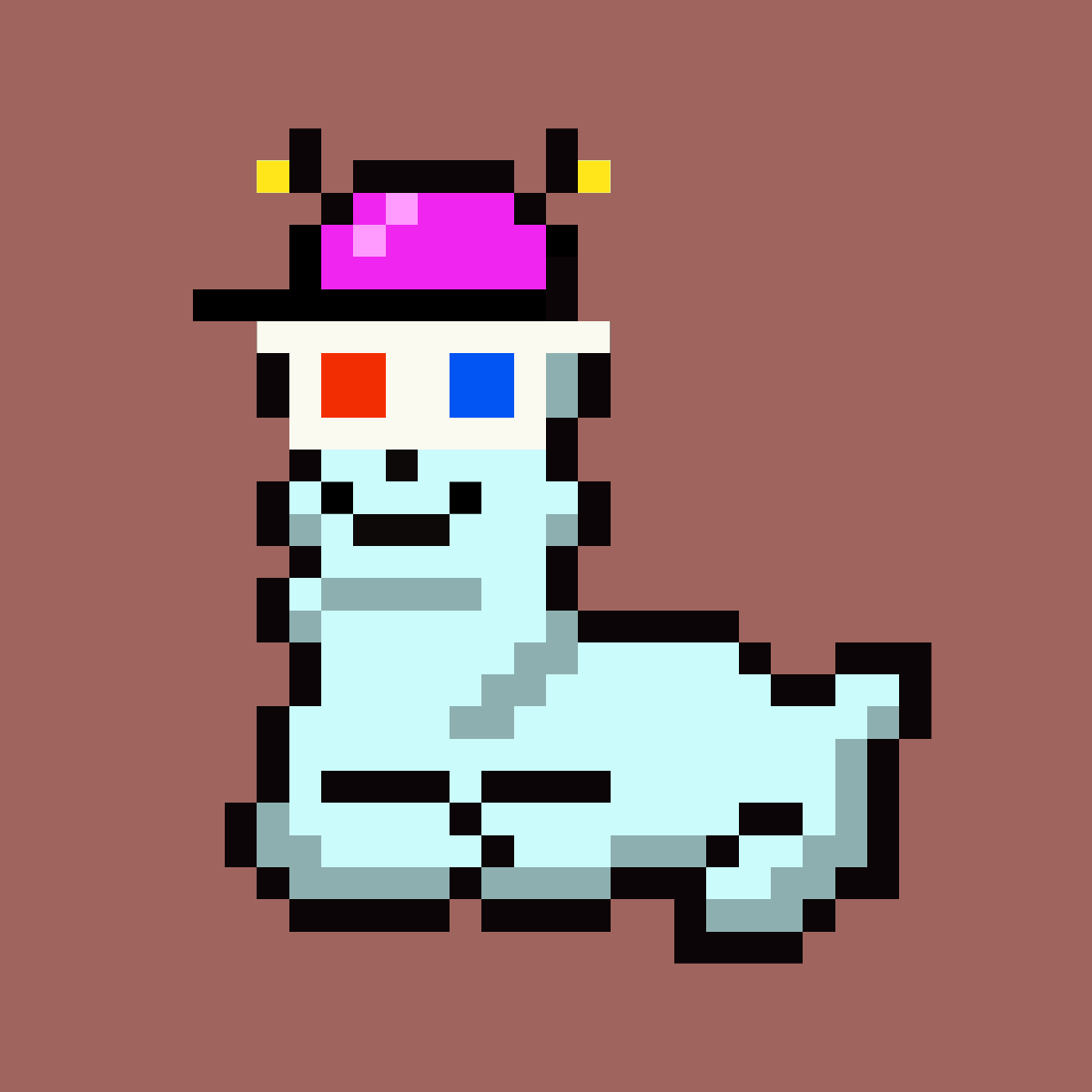 LarvaPacas's tweet photo. Larva Pacas is a paca-level play on the CryptoPunks and Larva Lads. Take them home as they are so cute.
Total 1888 Larva Pacas, much rare, very pacas!
Mint from contract:
https://t.co/lZKMV5MtnD…
Opensea:https://t.co/Qi5d21kdNN…
Discord:https://t.co/8n8KBDfNKG
 #LarvaPacas #NFT https://t.co/o5eYdBFnEe