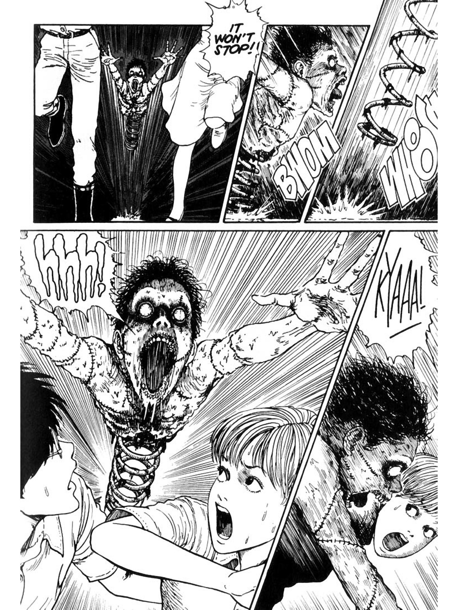 ADRIAN MENDIZABAL on X: “#Uzumaki (p. 240): this is fun. Both 