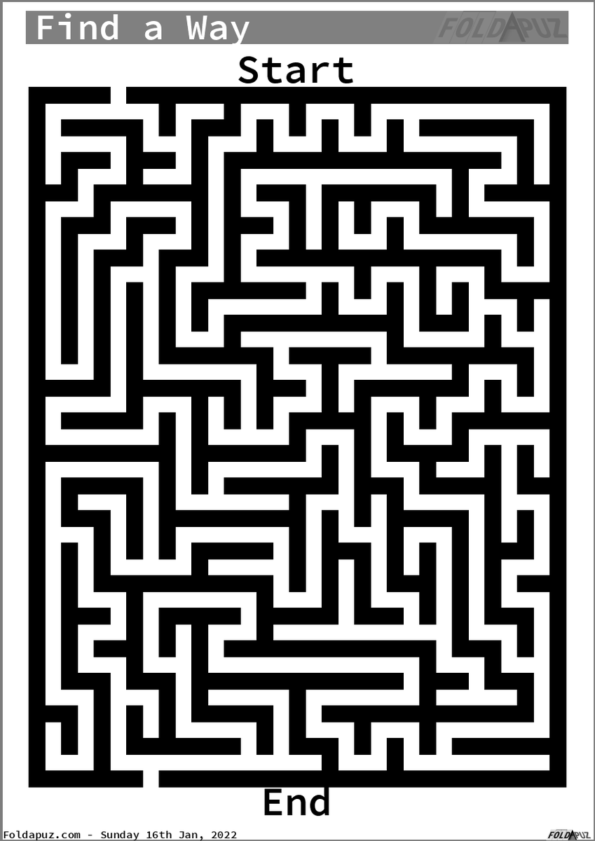 foldapuz's tweet photo. Every day, 100 different puzzles are regenerated.  Imagine if #Wordle had hundreds of different daily puzzles to play, but the puzzles were static, so you could even print them out and use a pen! #Retro

If you prefer to play in your browser, head here.
https://t.co/sCbiAi0gbR https://t.co/5bPaJycZaG