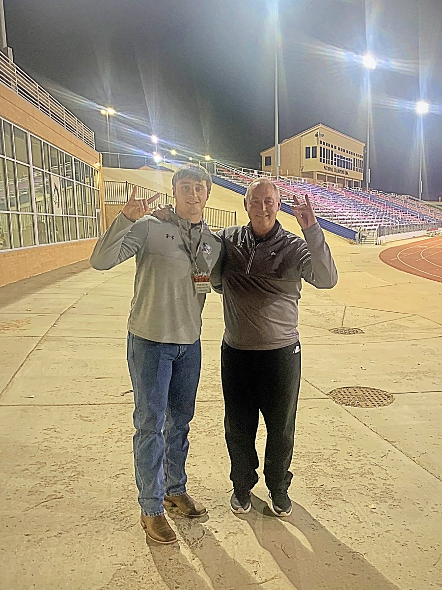 TylerCullen45's tweet photo. After a great official visit @CSUPueblo I am grateful to receive and offer to continue my athletic and academic career @CoachWristen @CoachLev1 @CoachSmith91 @CSUPFootball @PuebloWestHS @odellzr @SixZeroAcademy #DungeonFamily https://t.co/S3GMCYPJAH