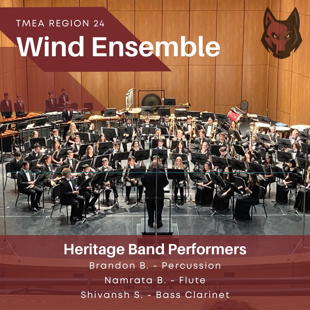 Heritage Band (@heritagehsband) on Twitter photo 