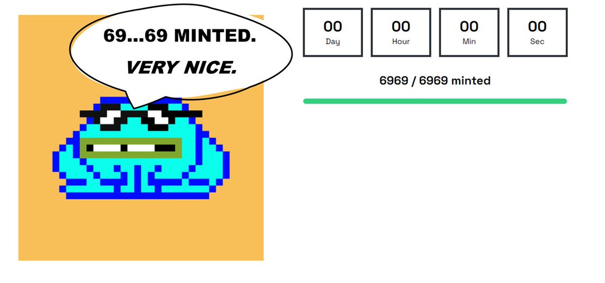 c_ToadzOfficial's tweet photo. Hello Toadz!
We have officially finished our mint!
Thank you for your enthusiasm and support!
#CeloToadz #Celo #NFT https://t.co/qBdDRnLXud