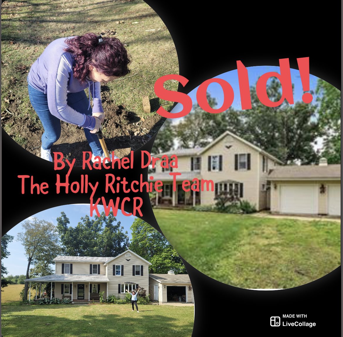 Congratulations to my seller for selling this 32 acre Farm house!  I listed this house not knowing the seller grew up with my very best friends husband, we exchanged stories and I got them reconnected!
Finally got to the closing table! if you are looking to buy or sell 3306511047