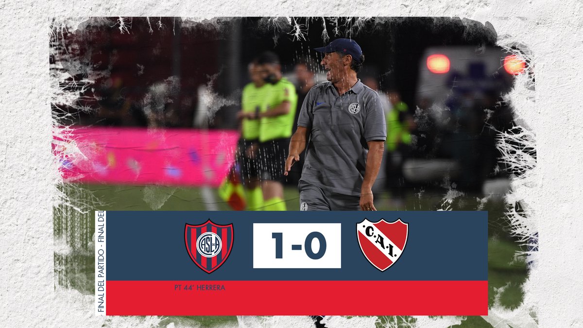 SanLorenzo's tweet photo. ⚽ Con gol de Andrés Herrera, #SanLorenzo derrotó 1-0 a @Independiente, por la primera fecha del Torneo de Verano, en La Plata.
 
#VamosCiclón 🔵💪🔴 https://t.co/mbg9DQePcA