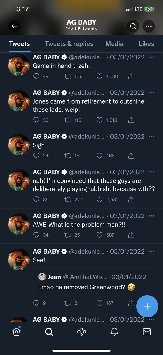 joshuaodeyemi's tweet photo. Man u fans, to get peace of mind na crime?😂😂😂 https://t.co/cJLtNlcaDl