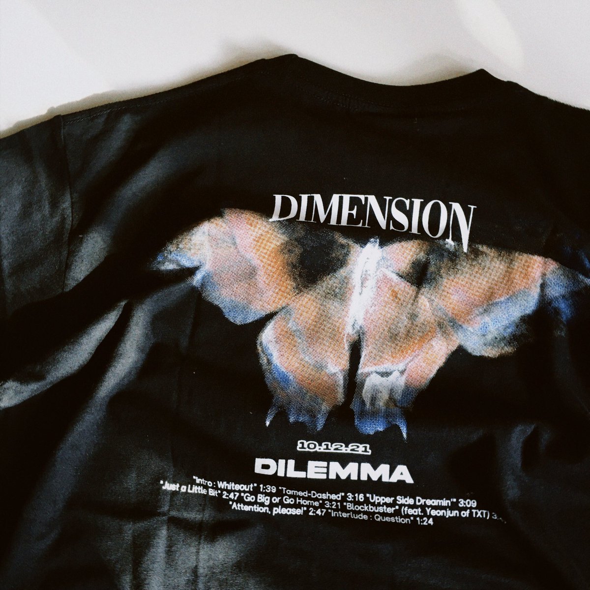sunoewon's tweet photo. got this cute enhypen dimension:dilemma shirt from @addictiveseoul .ᐟ https://t.co/lsCsHjXbZh