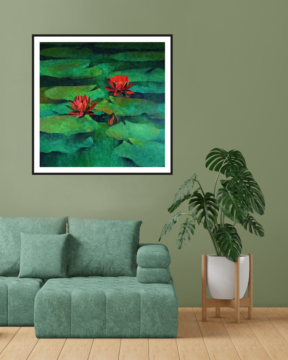 ArtZolo's tweet photo. Waterlilies Painting by Swati Kale

The artist thinks, flowers are symbol of energy and garden is a place of sentiments. Her garden of Flowers is her garden of memories, thoughts and dreams.

Shop at https://t.co/lowWEk6rS2

#flowerpainting #swatikale #paintings #art #artzolo https://t.co/zQS3QPVVgy