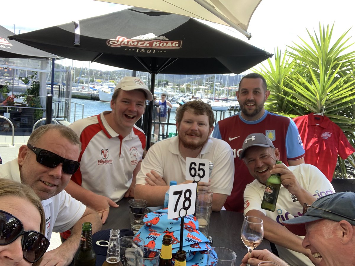 Hobart Day 3! Shake it off, have a rose and let’s test cricket! #EverywhereWeGo #Ashes DrNik