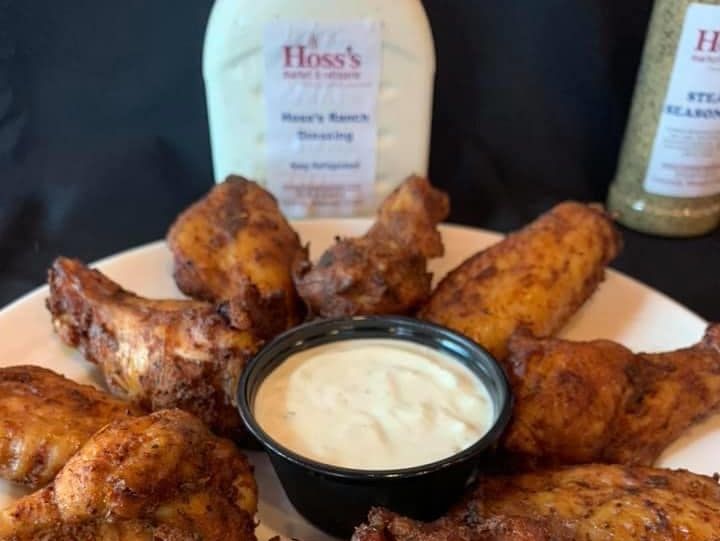 SavorColumbia's tweet photo. Wings and ranch. That's all we need. #wings #ranch #midweststyle #SavorColumbia #HossMarket https://t.co/m9NGrn1yeW
